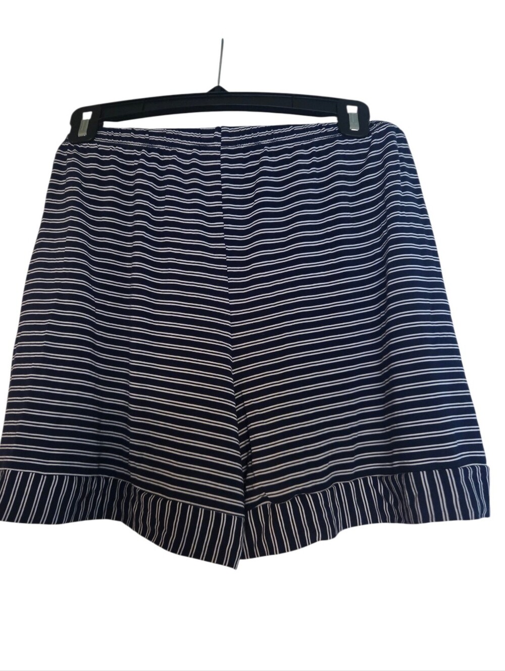 Soma Navy & White Striped PJ shorts   Like New XL.